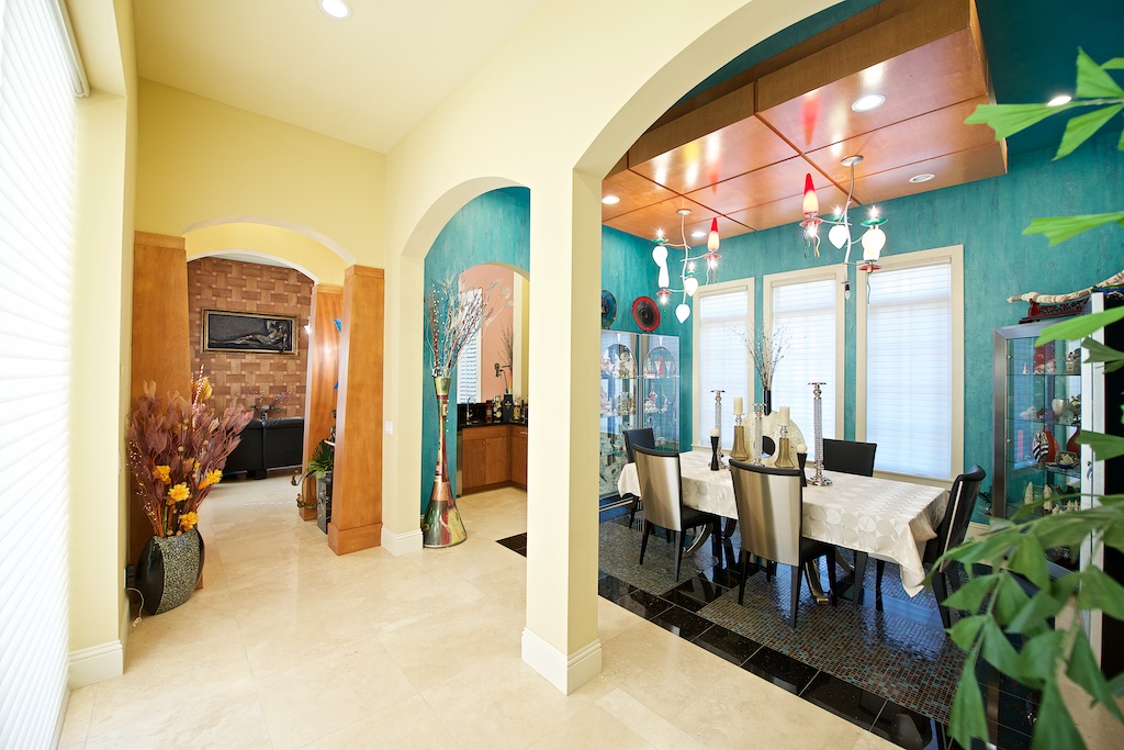 Lake Butler Sound Modern Home with Courtyard Pool Masters Realty